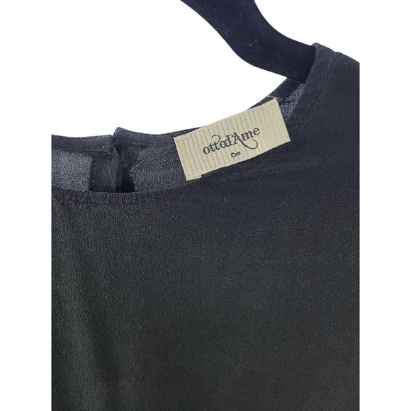 Ottod'Ame Silk Peplum Long Sleeve Blouse US Size 2 - Picture 2 of 6